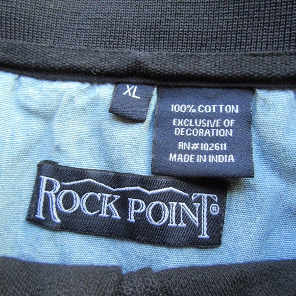 MENS ROCK POINT PATRIOTIC SHIRT/SHORT SLEEVE/EMBROIDERED/SIZE XL! - Picture 3 of 9